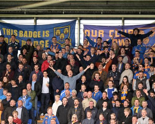 Shrewsbury Town's stadium is a 10,000-capacity all-seater ground / Dave Howarth/PA Archive/PA Images