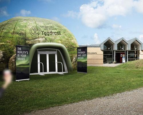 The travelling Yggdrasil GO concept is envisaged for existing museums, festivals, malls and other attractions / Yggdrasil
