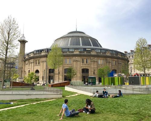 The Bourse, built in the 19th-century by architect François-Joseph Bélanger, is a circular structure topped with a high glass dome / City of Paris