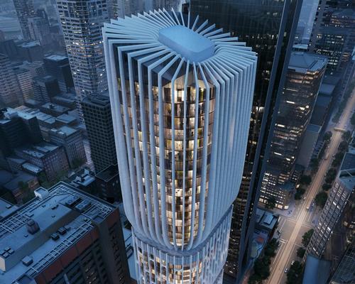 Leisure amenities will include an all-day dining restaurant, a bar with a landscaped roof terrace, a fitness centre, an indoor swimming pool and a spa / Visualarch