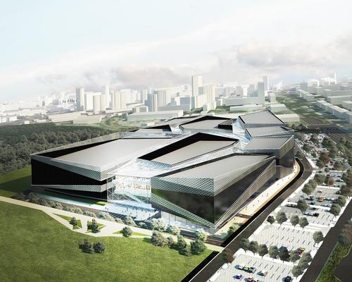 The 120,000sq m Cosmonavtov Mall will anchor the regeneration of the city’s former industrial centre / Twelve Architecture