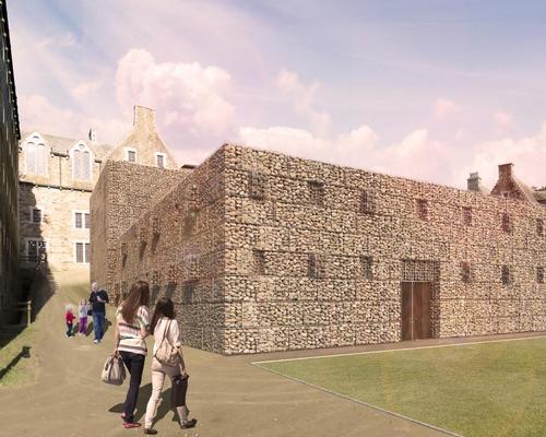 The renovation work will be complemented by a new 1,200sq m building housing an attraction called ‘Dark Walk’ / Twelve Architects