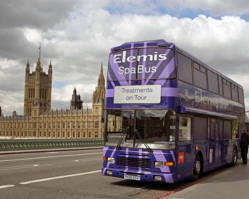 The Elemis bus will offer taster sessions of signature Macdonald treatments

