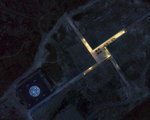 The cultural complex is camouflaged among the protected dunes of Blåvand / Laurian Ghinitou