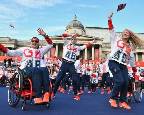 stage during the Olympic and Paralympic athletes heroes' return in London. / Dominic Lipinski/PA Archive/PA Images