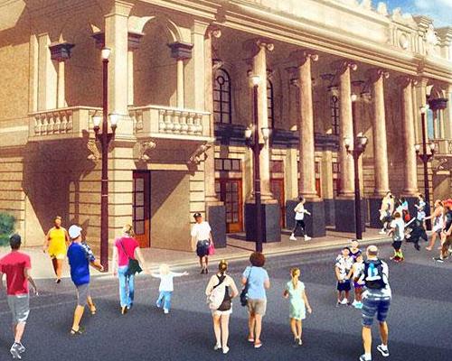 Disney is introducing a new entertainment venue on Main Street, U.S.A., with a theatre based on the 1920s Willis Wood theater