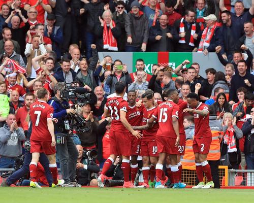 The atmosphere at stadiums like Anfield contributed to Liverpool being names as the 'Greatest Sporting City' / Peter Byrne/PA Wire/PA Images