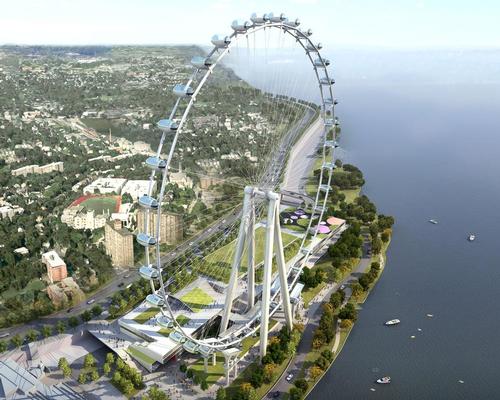 The observation wheel will be the tallest in the US