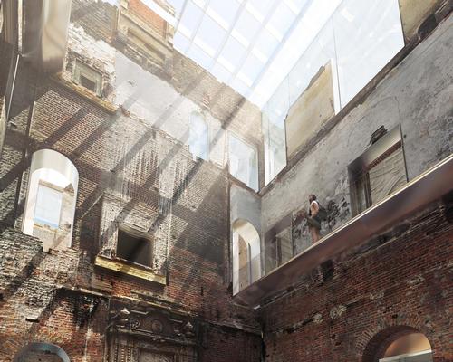 The design proposed by the team of AL_A / AL_A and Malcolm Reading Consultants 