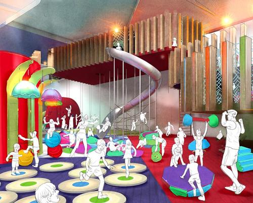 Artist's impression of the children's area at The Mirai
