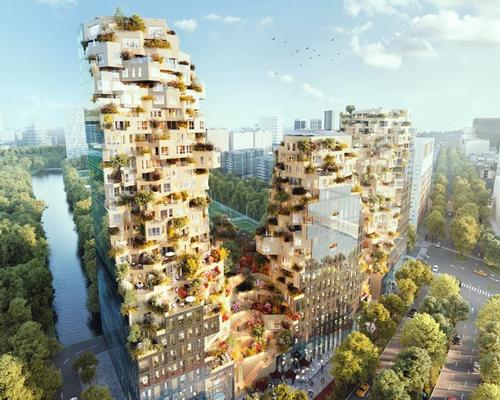 The studio’s design for developer OVG Real Estate was selected by the Municipality of Amsterdam in 2015 following an international competition / MVRDV