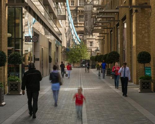 Pedestrians can walk through the development to reach Tower Bridge / James Jones