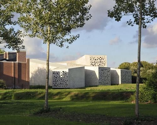 Gautrand's extension of the Lille Museum of Modern Art, completed in 2010 / Courtesy of Manuelle Gautrand Architecture