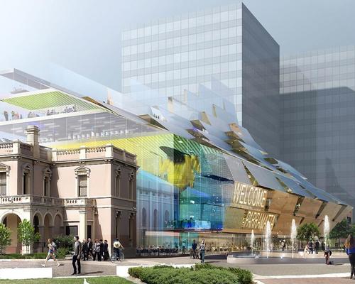 Gautrand's forthcoming civic and cultural centre in Parramatta, Australia / Courtesy of Manuelle Gautrand Architecture