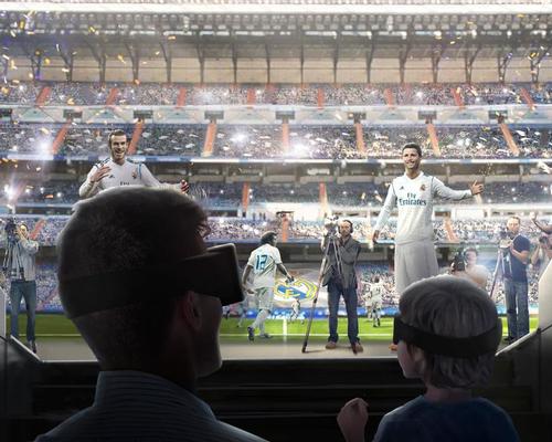 One of the experiences will take you through exclusive backstage tour of the Santiago Bernabéu Stadium by virtual reality / iP2 Entertainment