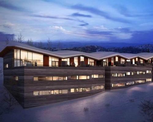 The project is taking shape on a 10,000-acre public site surrounded by skiing areas / Summit