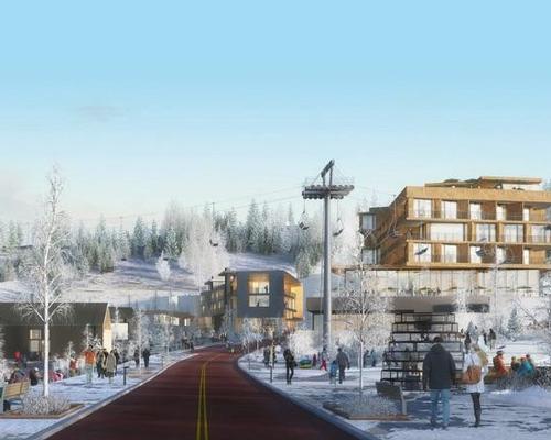 Architects and environmental designers Studio Ma have master planned the ski village site and designed many of the residences and leisure communities / Beauty and the Bit