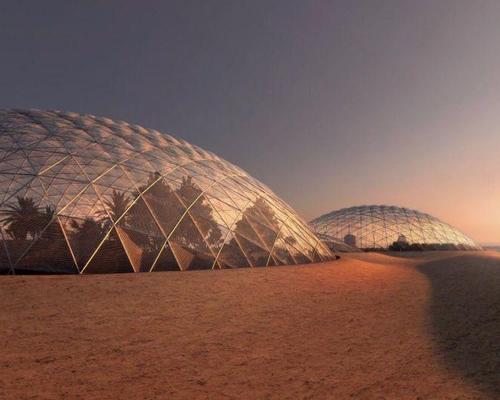 The city will feature a series of futuristic domes structures – designed by Ingels and a team of Emirati scientists, engineers and designers / Government of Dubai