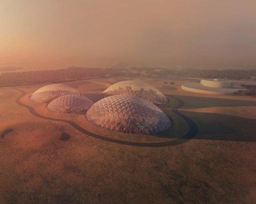 Located in the Dubai desert, Mars Science City will cover 1.9 million sq ft / Government of Dubai