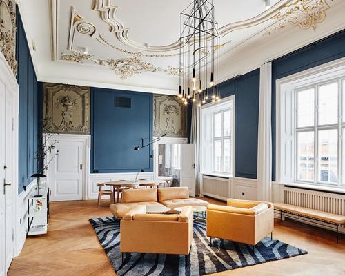 The 5,500sq m (59,200sq ft) building, built in 1903, has become the first property outside Sweden for hospitality company Nobis Group / Design Hotels