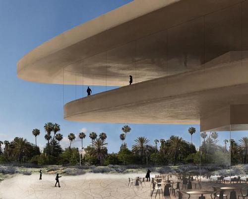 The new Peter Zumthor-designed building will be called the David Geffen Galleries