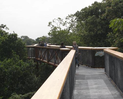 The treetop walkway at Kew Gardens / Wiki Commons Creative Commons Attribution 2.5 Generic