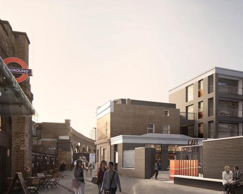 Easier access to Hoxton Station is a key part of the redevelopment / Wright & Wright Architects