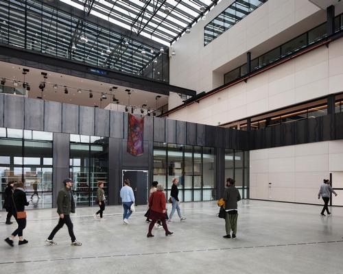 The building is open to the public so that 'students, professors, and visitors will connect, discover, and learn from one another' / Trond Isaksen, Statsbygg