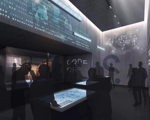 Adjaye Associates have aimed to “essentially establish a small town within a building”, entered via a spacious events space beneath a vaulted light canopy
/ Adjaye Associates
