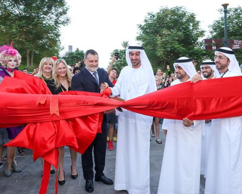 DXB Entertainments chief executive Mohamed Almulla was on hand for the opening