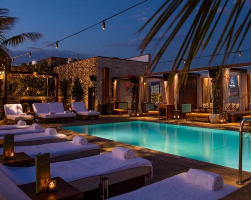 A swimming pool, cabanas and a secret garden cafe are housed on the hotel's roof
/ Warren Jagger