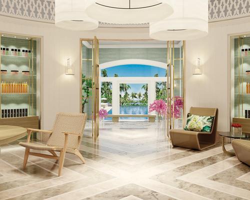 The reimagined One&Only Spa now covers more than 1,000sq m (10,700sq ft)