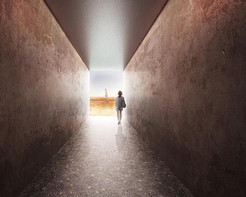 Portals and tunnels will be placed throughout the complex to enhance the feeling that guests are following in Baroar’s footsteps / Johannes Torpe Studio