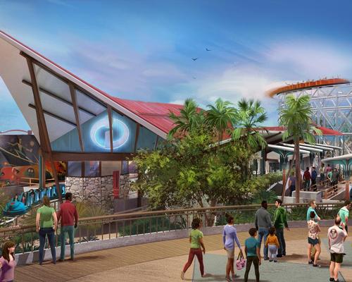 An reimagining of California Screamin' will see the ride given an Incredibles makeover 