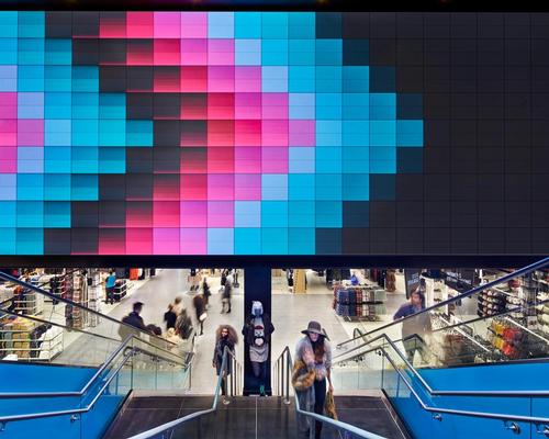 Gensler found that people are 10 times more likely to share their in-store experiences on social media if those stores have unique design features / John Muggenborg