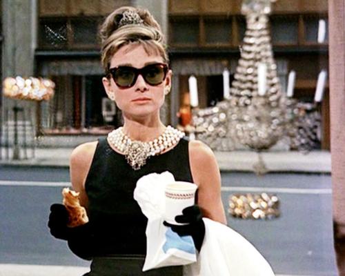 Audrey Hepburn starred as Holly Golightly in the 1961 film Breakfast at Tiffany's 