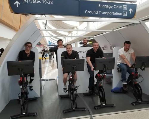 Miniature health clubs could feature in the planes of the future / Transpose