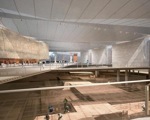  Designed by architects Pilbrow & Partners, the archaeological museum proposed for Nicosia, Cyprus won the Future Project award in the Competition Entries category / WAF