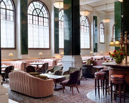 The creative team have transformed the Grade I listed former Midland Bank Building to include 252 bedrooms, nine restaurants, a member’s club and extensive health and leisure facilities / The Ned London