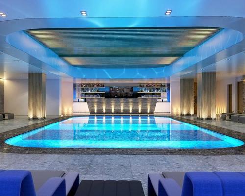 The resort is known for its large thalassotherapy facilities, which span 3,000sq m and include two outdoor and two indoor seawater pools / Marriott