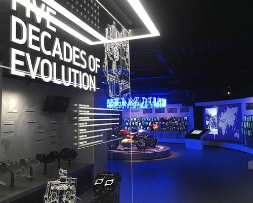 Triumph Motorcycles visitor experience at the Hinckley Factory near Leicester