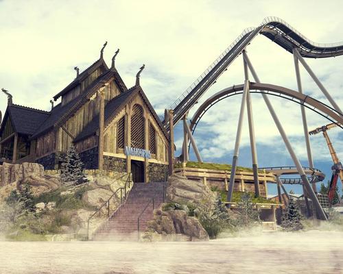 Liseberg’s next major investment is Valkyria – a steel dive coaster by Bolliger and Mabillard / Liseberg