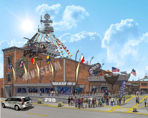 Chicago-based developer Ronald Lanz is behind the proposal / Navyseum