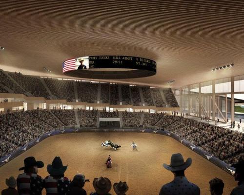 A 15,000 multi-purpose arena will host Rodeo Austin, musical acts, basketball, hockey and other programmes / Bjarke Ingels Group