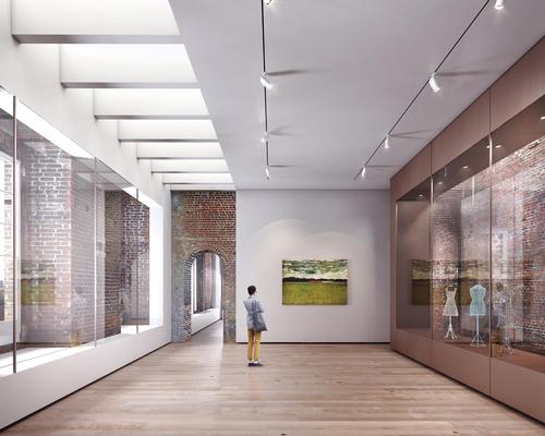 New floors and ceilings will be added within the existing brick walls / Allies and Morrison
