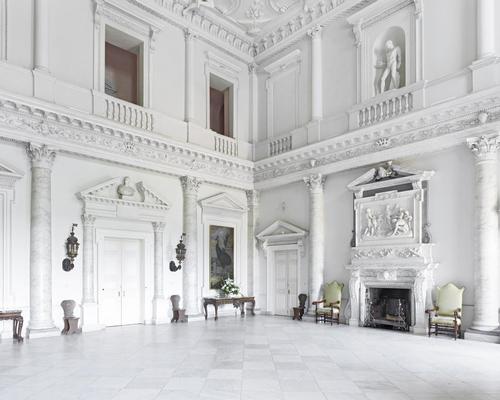 Clandon Park was designed by Venetian architect Giacomo Leoni in the early 18th century for a local baron, and was celebrated, pre-fire, for its Marble Hall / Anthony Parkinson