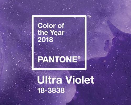 Colour standards company Pantone has announced a 'dramatically provocative and thoughtful purple shade' as the Colour of the Year for 2018 / Pantone