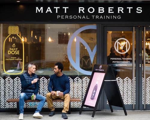 The café is in Mayfair, London, at the Matt Roberts studio / Amy Murrell 