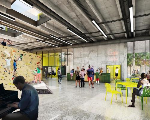 There will be space for climbing, socialising, community activities and even circus performances / Schmidt Hammer Lassen