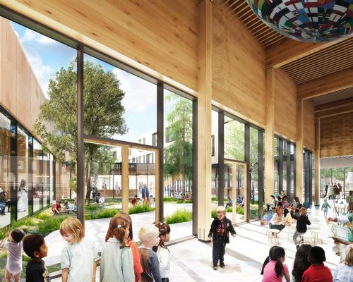 Aarhus Kommune and the Brabrand Boligforening homeowners’ association ran a design competition for the project, and were ultimately swayed by SHL’s concept / Schmidt Hammer Lassen